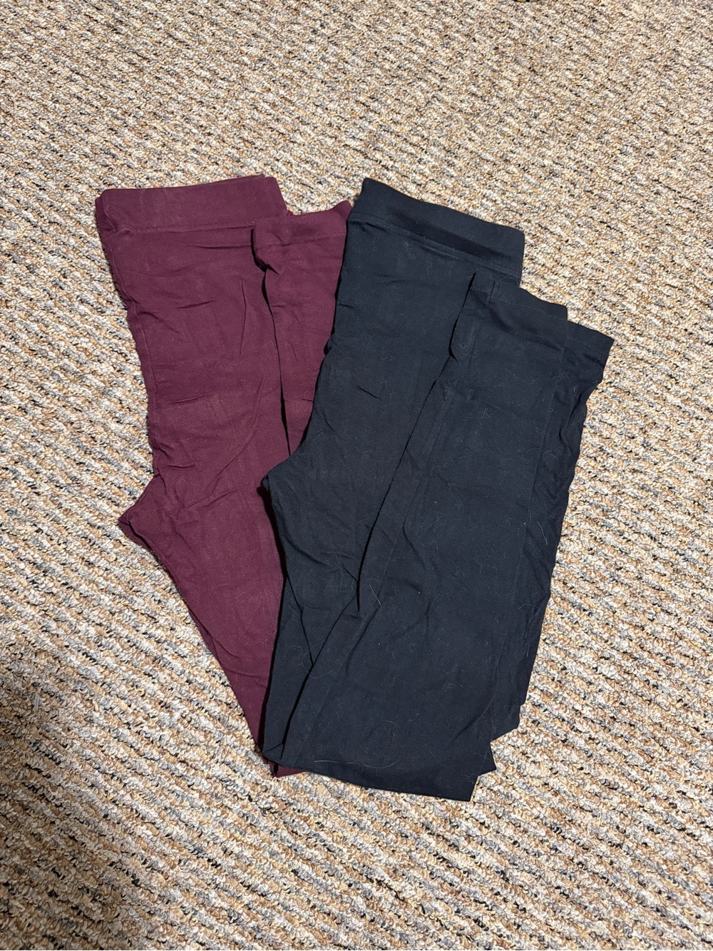 cotton leggings set of 2